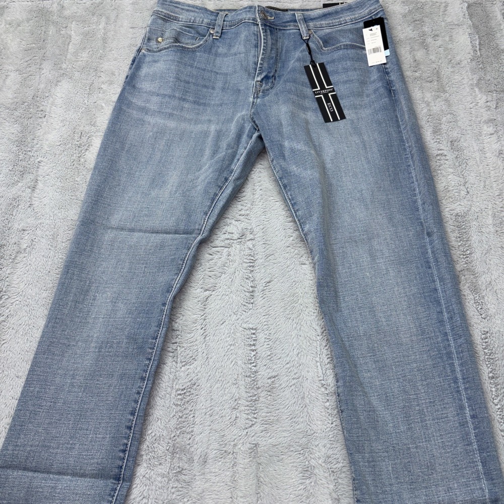 Liverpool Los Angeles Eco QKingston Modern Straight Jeans Sonora Blue 38x30 NWT